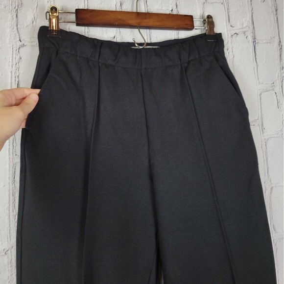 Everlane solid black the dream pant crop ankle length pants - Picture 7 of 12